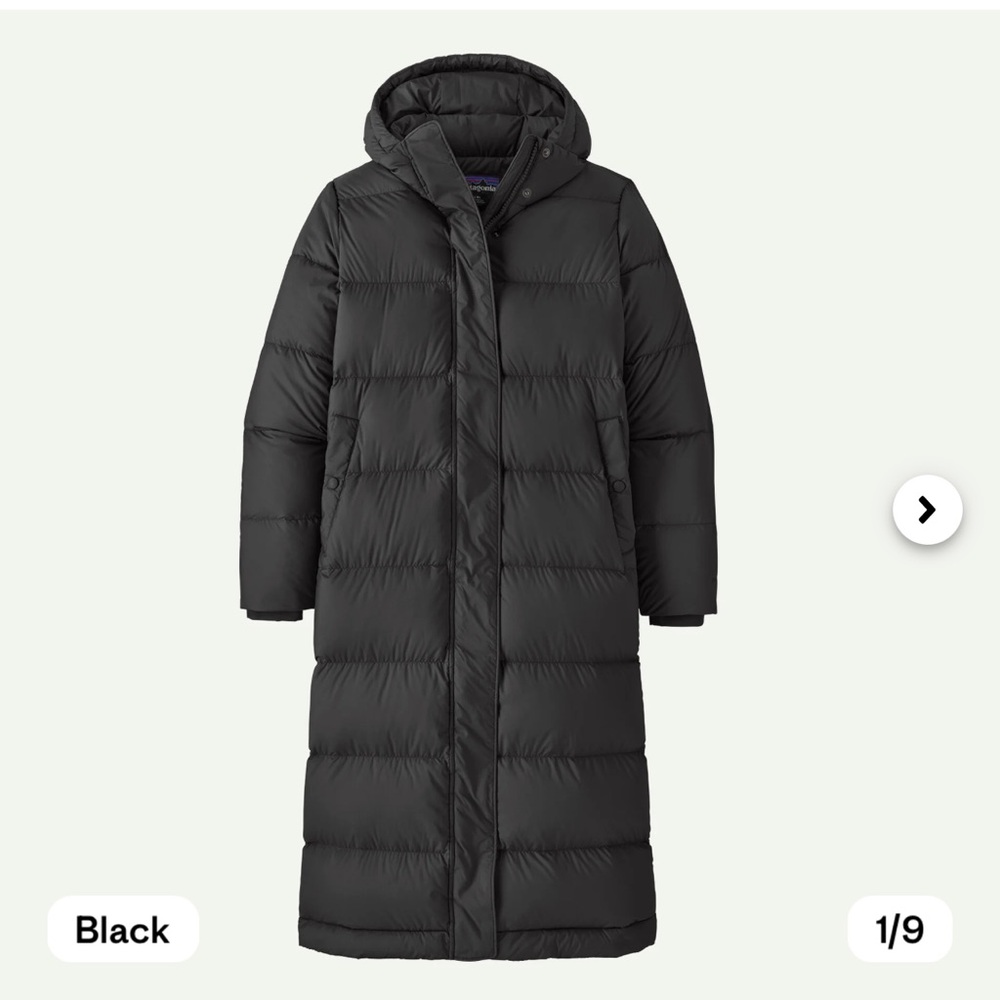 Patagonia full length puffer